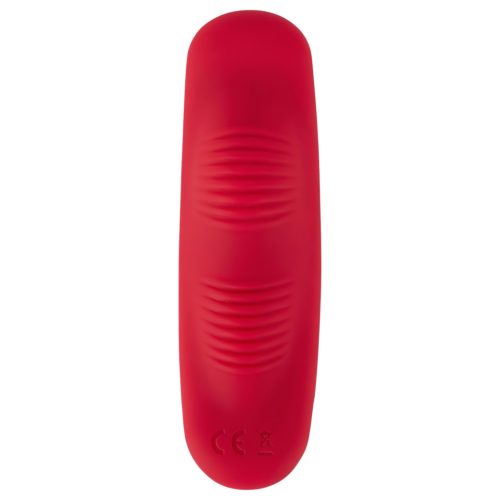 Smile - hordható akkus, rádiós bugyi vibrátor (piros)