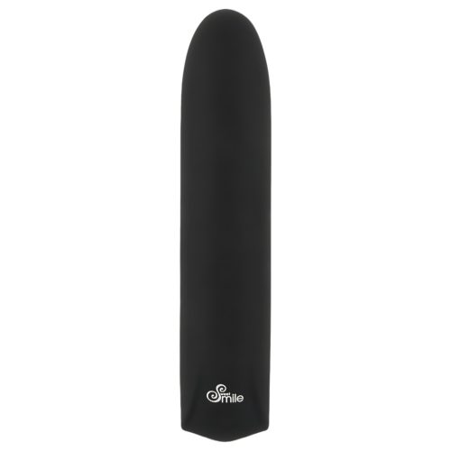 Smile - akkus, vízálló mini vibrátor (fekete)