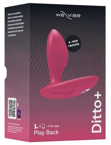 We-Vibe Ditto+ - app-vezérelt anál vibrátor (pink)