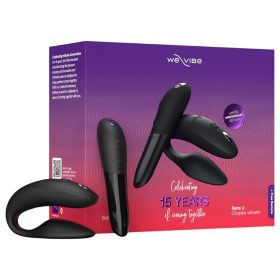   We-Vibe Collection - app-vezérelt párvibrátor szett (fekete)
