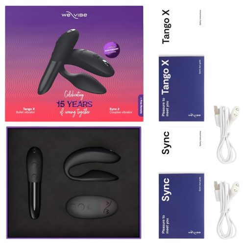 We-Vibe Collection - app-vezérelt párvibrátor szett (fekete)
