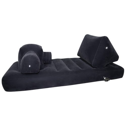 You2Toys Velvet Luxury - szexgép, beépített ággyal (fekete)