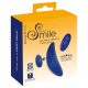 Smile - hordható extra vékony, távirányítós bugyi vibrátor (kék)