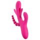 SMILE - tripla karos, nyelves vibrátor (pink)