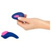 Smile RC Panty - vezeték nélküli bugyivibrátor távirányítóval (kék)