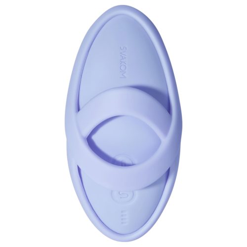 Svakom Echo 2 - app-vezérelt csiklóizgató ujjvibrátor (kék)