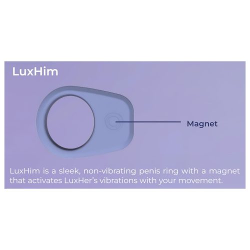 LUXUS Climax Together by Kiiroo - mágneses, app-vezérelt párvibrátor szett