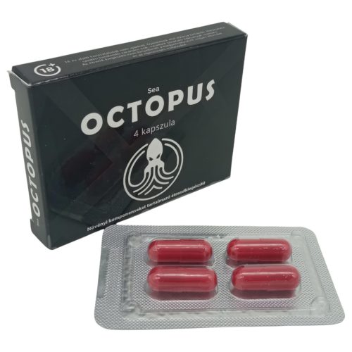 Octopus - étrend kiegészítő kapszula férfiaknak (4 db)