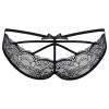 Obsessive Frivolla - pikáns női csipke bugyi - fekete