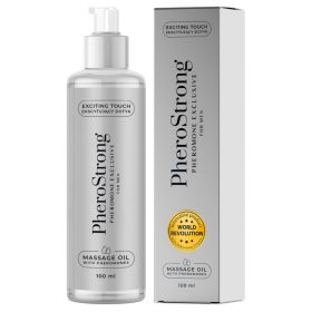 PheroStrong Exclusive - masszázsolaj férfiaknak (100ml)