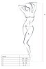 Passion BS016 - minimalista necc szett (fekete) - S-L