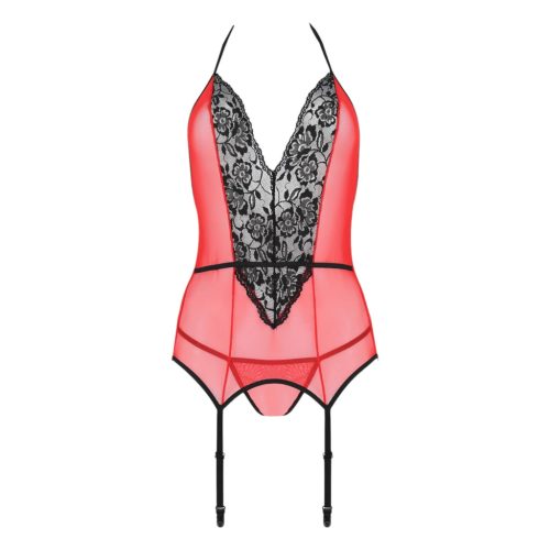 Passion Peonia - felső és tanga (piros)