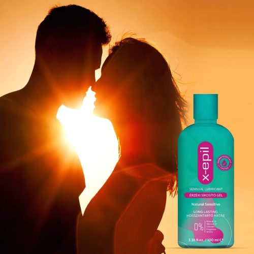 X-Epil Natural Sensitive - érzéki síkosító gél (100 ml)