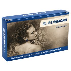   Blue Diamond - természetes étrend-kiegészítő kapszula férfiaknak (4 db)