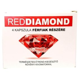   Red Diamond - természetes étrend kiegészítő férfiaknak (4 db)