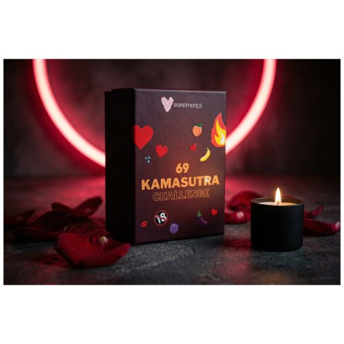 100Moments 69 Kamasutra Challenge - szexpóz kártyajáték pároknak (69 lap)