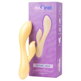 Desirel Desire Dew - okos, csiklókaros vibrátor (sárga)