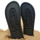 Flip-flop papucs - péniszes mintával (fekete)