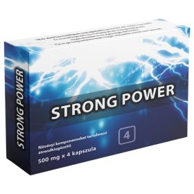   Strong Power Plus - étrend kiegészítő kapszula férfiaknak (4 db)