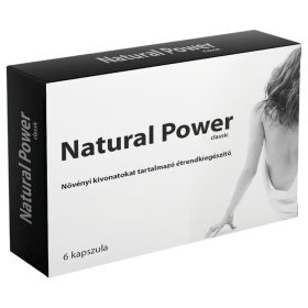   Natural Power - étrend kiegészítő kapszula férfiaknak (6 db)