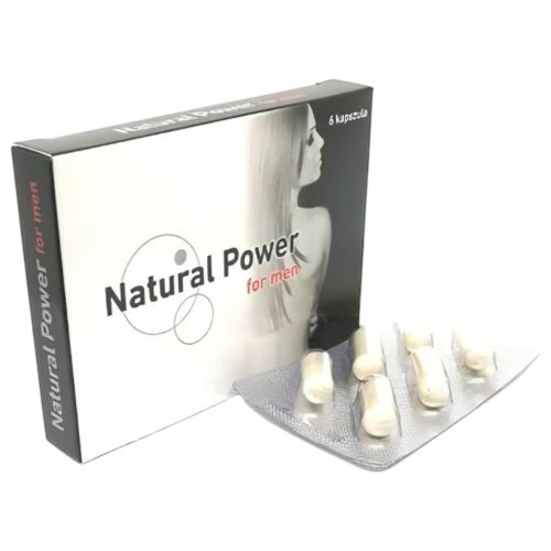 Natural Power - étrend kiegészítő kapszula férfiaknak (6 db)
