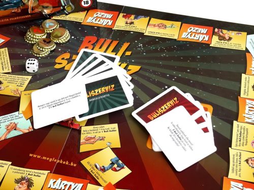 Buliszerviz felnőtt társasjáték