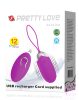 Pretty Love Jessica - vibrációs tojás (lila)