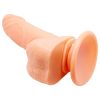 Baile Barbara Mark - élethű, forgó vibrátor - 15cm (natúr)
