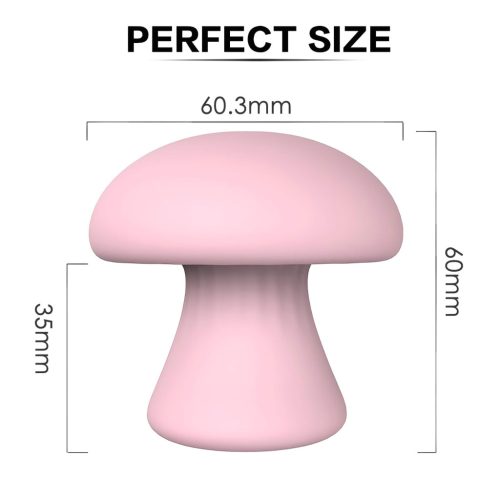 Magic Mushroom - akkus vibrátor (pink)