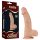 Lovetoy Real Extreme - tapadókorongos dildó - 23 cm (natúr)