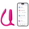 Lovense Lush Anal - App-vezérelt análvibrátor, LED-es – pink