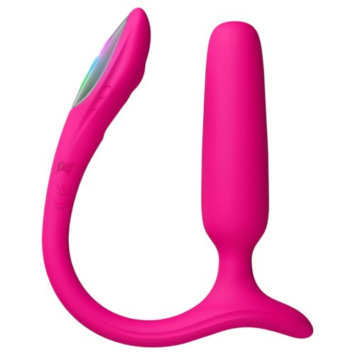 Lovense Lush Anal - App-vezérelt análvibrátor, LED-es – pink