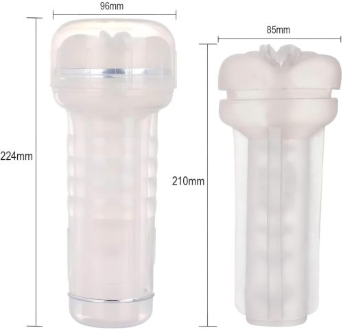 Tracy's Dog Crystal - élethű műpunci maszturbátor (átlátszó)