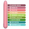 Gaia Eco L - pink környezetbarát, biolebomló rúdvibrátor (nagy)