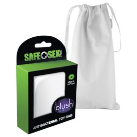   Safe Sex - antibakteriális diszkrét tároló táska (fehér, M)