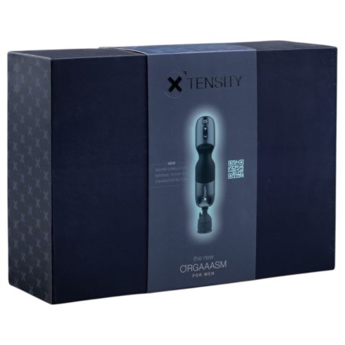 X'TENSITY - Mélystimulációs, vákuumos férfi maszturbátor (fekete)