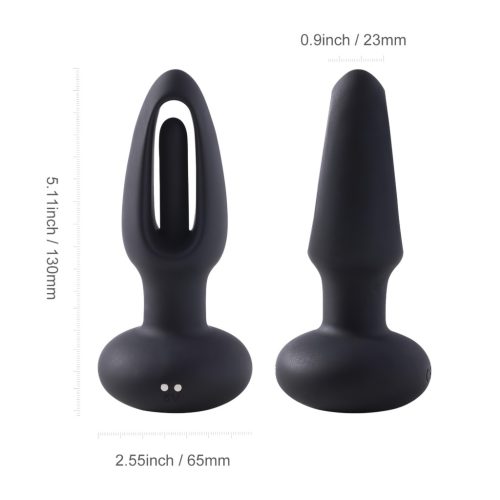 Honey Play Box Snuggy - nyelves anál vibrátor (fekete)