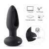 Honey Play Box Snuggy - nyelves anál vibrátor (fekete)