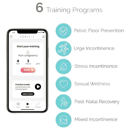 Perifit – App-vezérelt vibrációs gésagolyó (pink)
