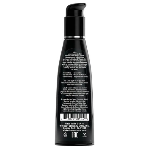 Wicked Aqua - vízbázisú síkosító (120 ml)