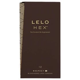 LELO Hex Respect XL - luxus óvszer (12 db)