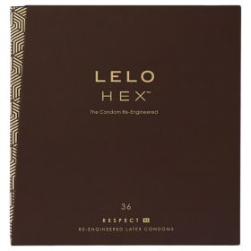 LELO Hex Respect XL - luxus óvszer (36 db)