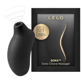   LELO Sona - hanghullámos, vízálló csiklóizgató (fekete)