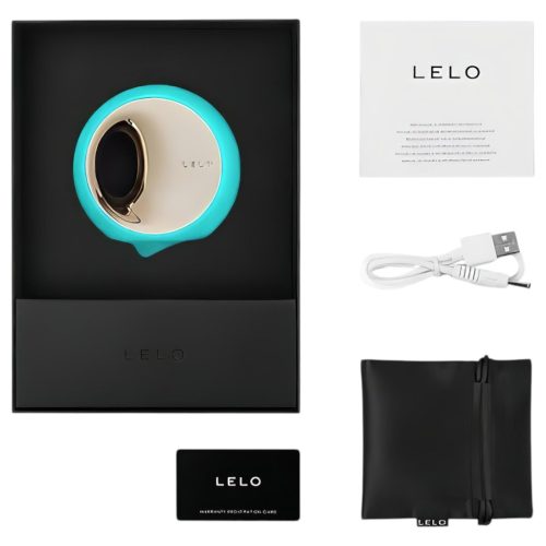 LELO Ora 3 - orálszex szimulátor és csikló vibrátor (türkiz)