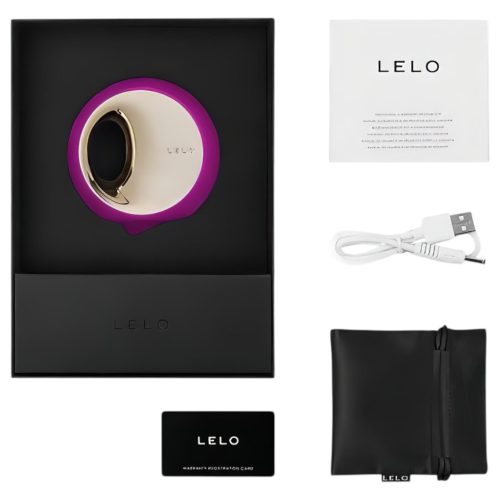 LELO Ora 3 - orálszex szimulátor és csikló vibrátor (lila)