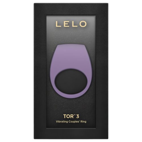 LELO Tor 3 - app-vezérelt, vibrációs péniszgyűrű (lila)