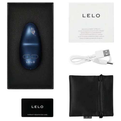 LELO Nea 3 - akkus, vízálló csikló vibrátor (kék)