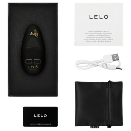 LELO Nea 3 - akkus, vízálló csikló vibrátor (fekete)