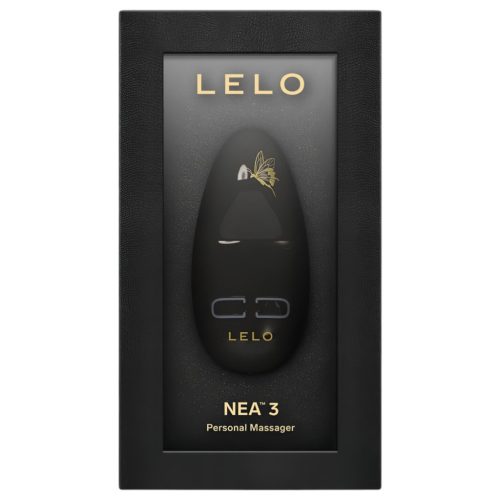 LELO Nea 3 - akkus, vízálló csikló vibrátor (fekete)