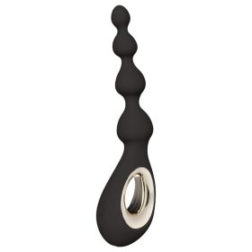   LELO Soraya Beads - akkus, vízálló anál vibrátor (fekete)